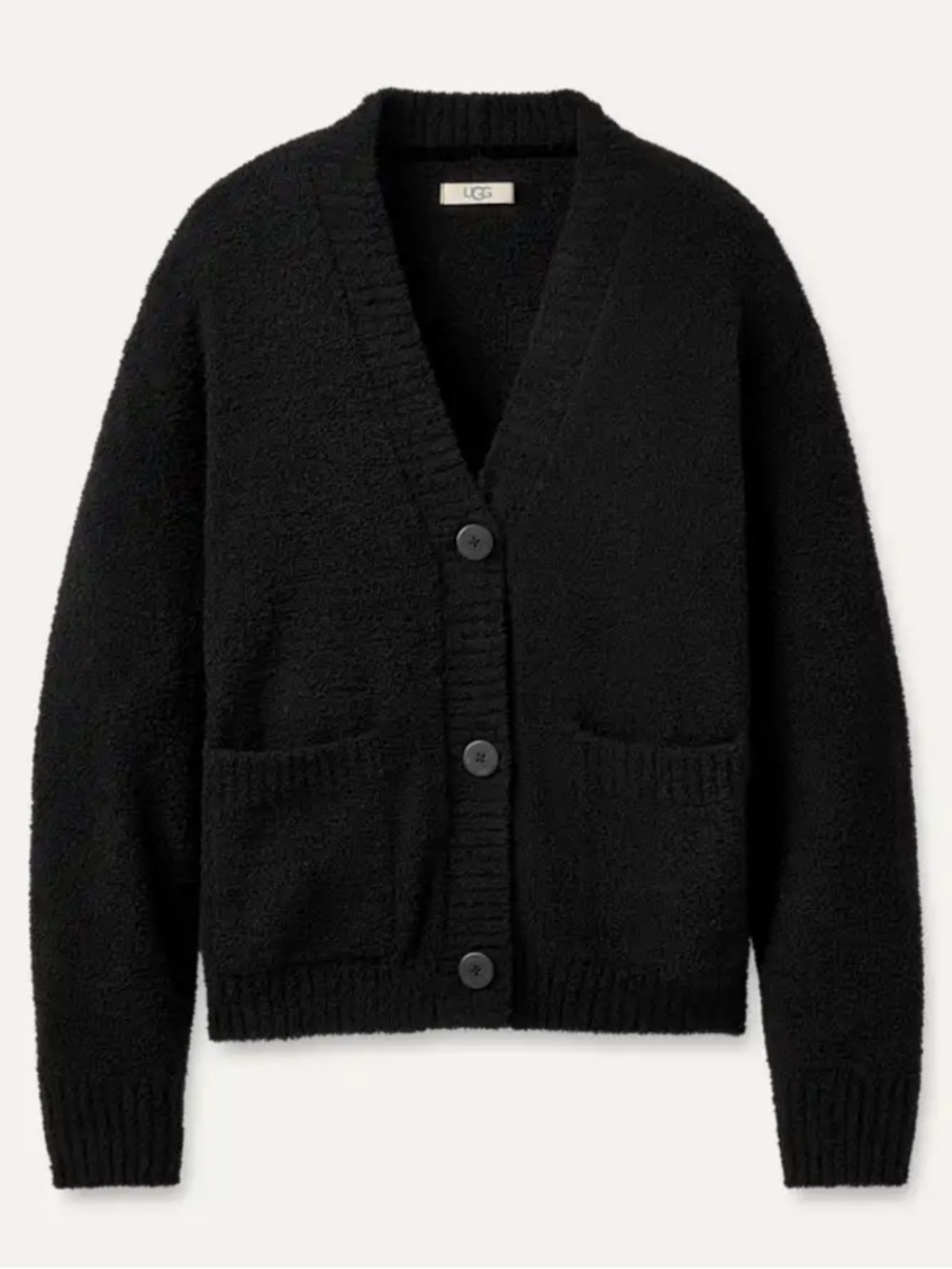 UGG Adalynne Cozy Knit Long Sleeve Button-Front Cardigan